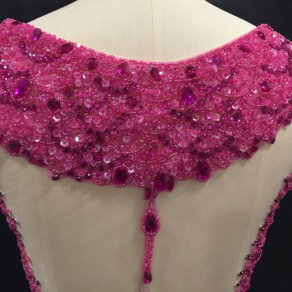 Hand beaded gown. - Picture 2 of 4